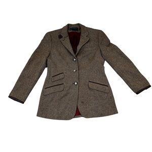 Polo by Ralph Lauren Brown Tweed Blazer